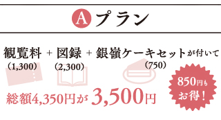 スペシャルセット券Aプラン