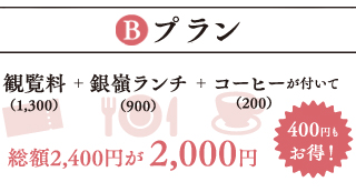 スペシャルセット券Bプラン